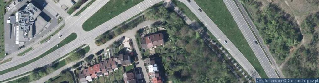 Zdjęcie satelitarne 1 Brygady ul.