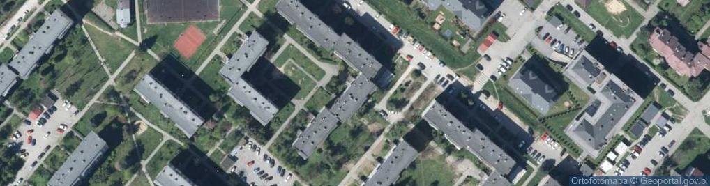 Zdjęcie satelitarne 1 Brygady ul.