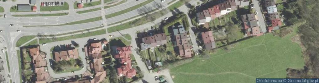 Zdjęcie satelitarne 1 Brygady ul.