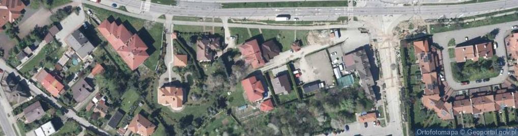 Zdjęcie satelitarne 1 Brygady ul.
