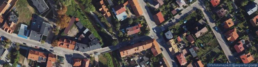 Zdjęcie satelitarne 1 Maja ul.