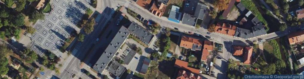 Zdjęcie satelitarne 1 Maja ul.