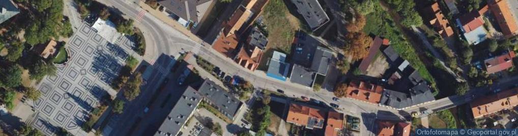 Zdjęcie satelitarne 1 Maja ul.
