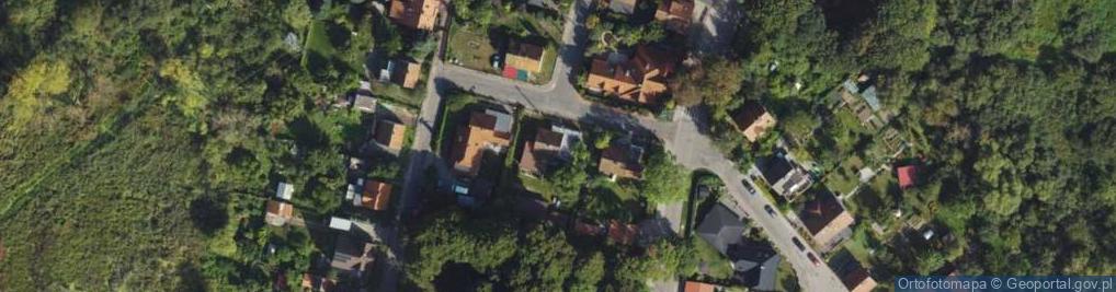 Zdjęcie satelitarne 1 Dywizji Wojska Polskiego ul.