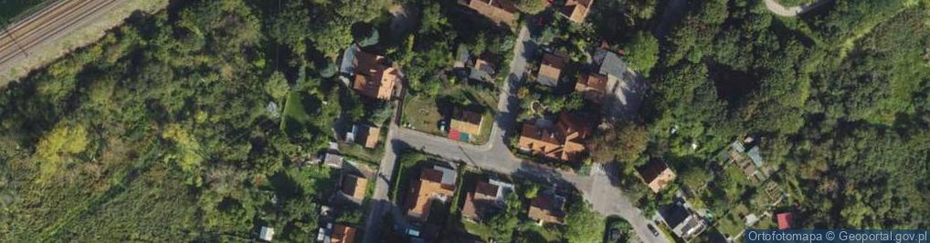 Zdjęcie satelitarne 1 Dywizji Wojska Polskiego ul.