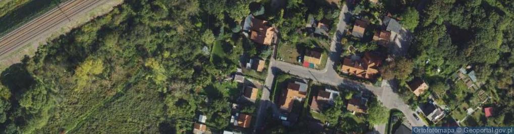 Zdjęcie satelitarne 1 Dywizji Wojska Polskiego ul.