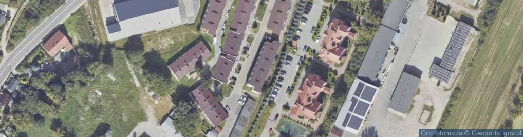 Zdjęcie satelitarne 1 Maja ul.