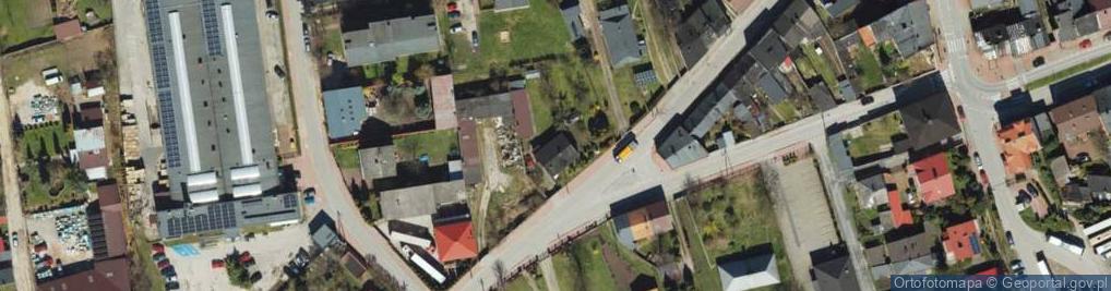 Zdjęcie satelitarne 1 Maja ul.