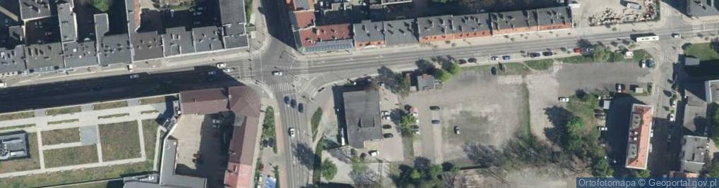 Zdjęcie satelitarne 1 Maja ul.