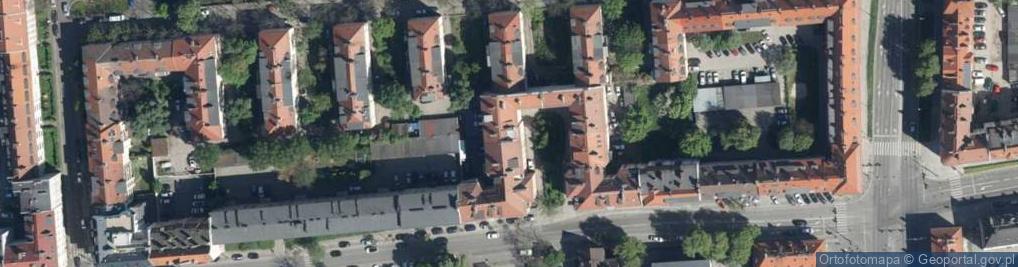 Zdjęcie satelitarne 1 Maja ul.