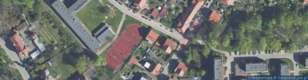 Zdjęcie satelitarne 1 Maja ul.