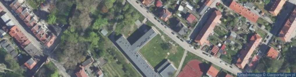 Zdjęcie satelitarne 1 Maja ul.
