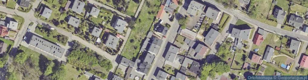 Zdjęcie satelitarne 1 Armii Wojska Polskiego ul.