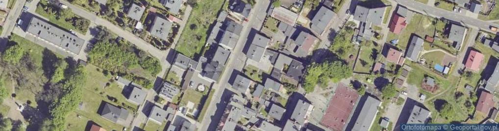 Zdjęcie satelitarne 1 Armii Wojska Polskiego ul.