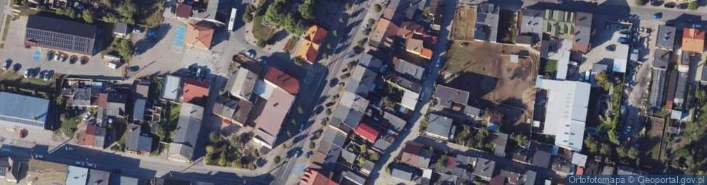 Zdjęcie satelitarne 1 Maja ul.