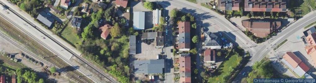 Zdjęcie satelitarne 1 Maja ul.