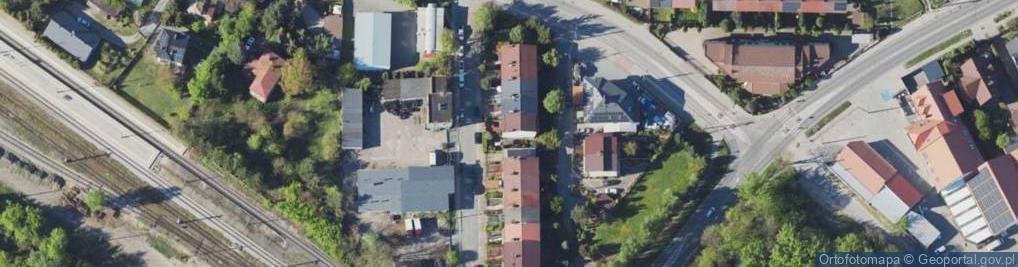 Zdjęcie satelitarne 1 Maja ul.