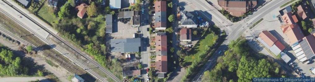 Zdjęcie satelitarne 1 Maja ul.