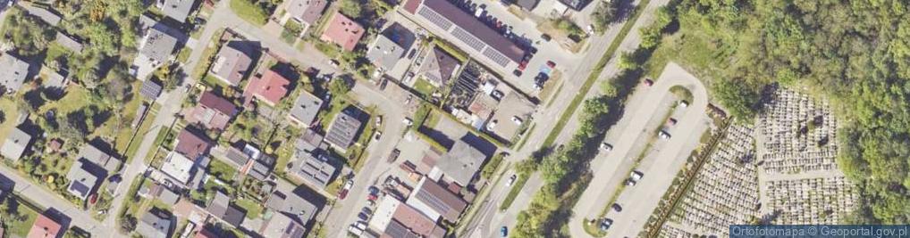 Zdjęcie satelitarne 1 Maja ul.