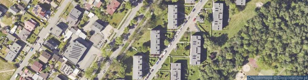 Zdjęcie satelitarne 1 Maja ul.