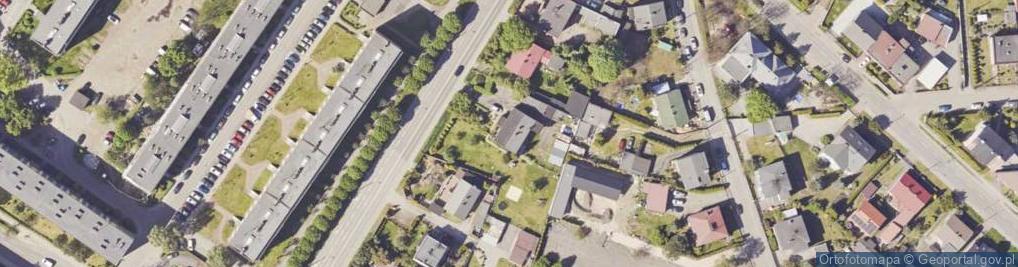 Zdjęcie satelitarne 1 Maja ul.