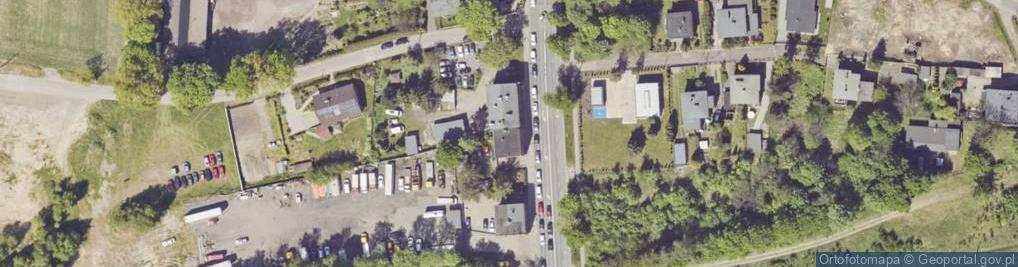 Zdjęcie satelitarne 1 Maja ul.
