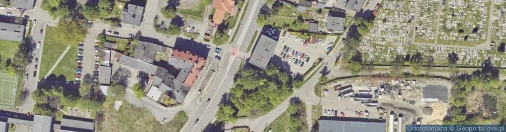 Zdjęcie satelitarne 1 Maja ul.