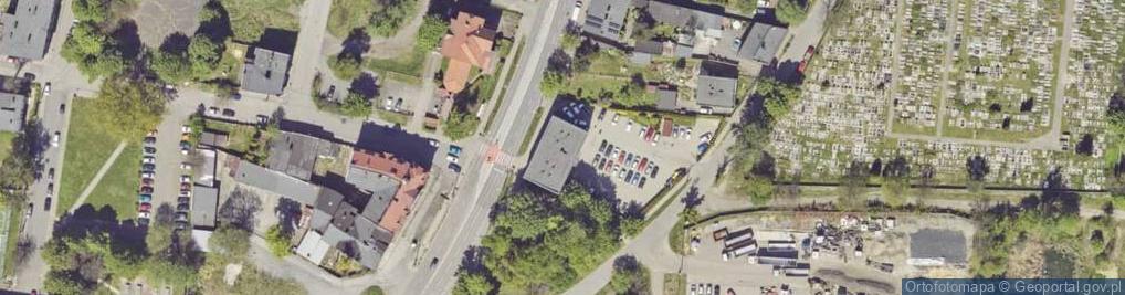 Zdjęcie satelitarne 1 Maja ul.