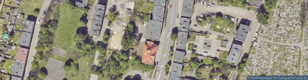 Zdjęcie satelitarne 1 Maja ul.