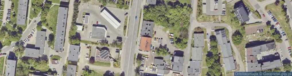 Zdjęcie satelitarne 1 Maja ul.