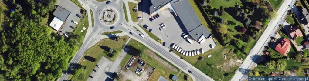 Zdjęcie satelitarne 1 Maja ul.