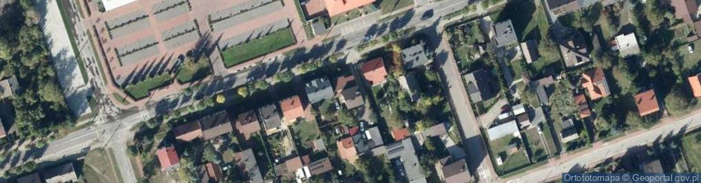 Zdjęcie satelitarne 1 Maja ul.