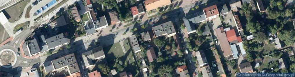 Zdjęcie satelitarne 1 Maja ul.