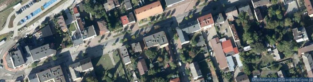 Zdjęcie satelitarne 1 Maja ul.