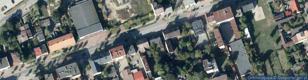 Zdjęcie satelitarne 1 Maja ul.