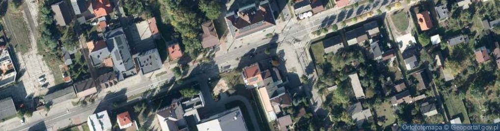 Zdjęcie satelitarne 1 Maja ul.