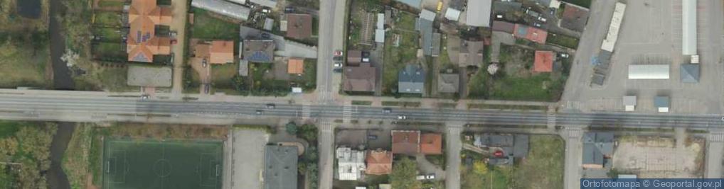 Zdjęcie satelitarne 1 Maja ul.