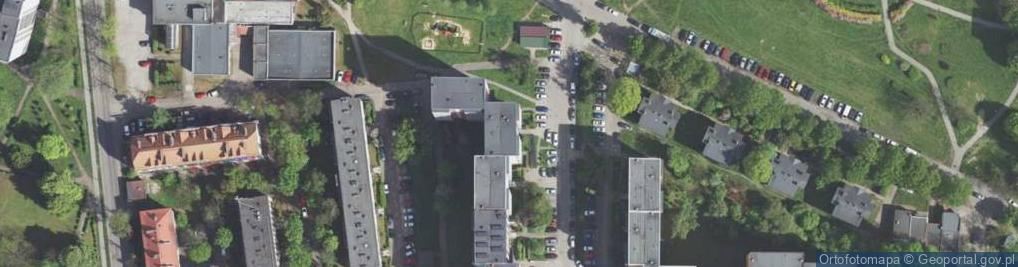 Zdjęcie satelitarne 1 Maja ul.