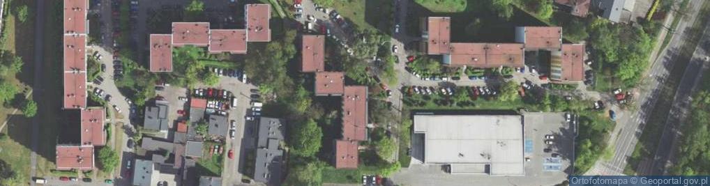 Zdjęcie satelitarne 1 Maja ul.