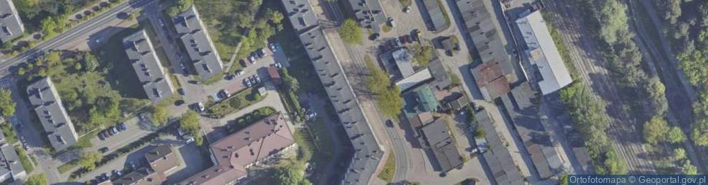 Zdjęcie satelitarne 1 Sierpnia ul.