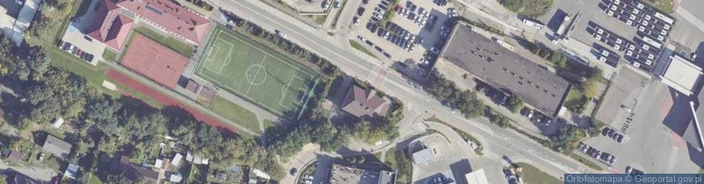 Zdjęcie satelitarne 1 Maja ul.