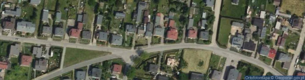 Zdjęcie satelitarne 1 Maja ul.