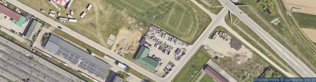 Zdjęcie satelitarne 1 Maja ul.