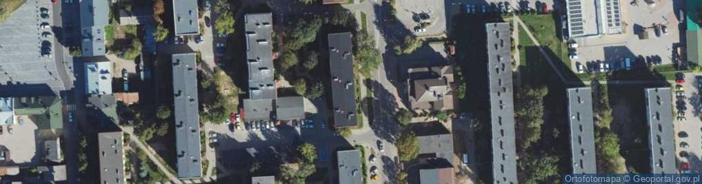 Zdjęcie satelitarne 1 Maja ul.