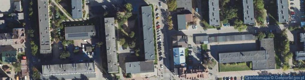 Zdjęcie satelitarne 1 Maja ul.