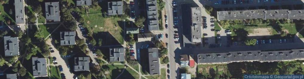 Zdjęcie satelitarne 1 Maja ul.