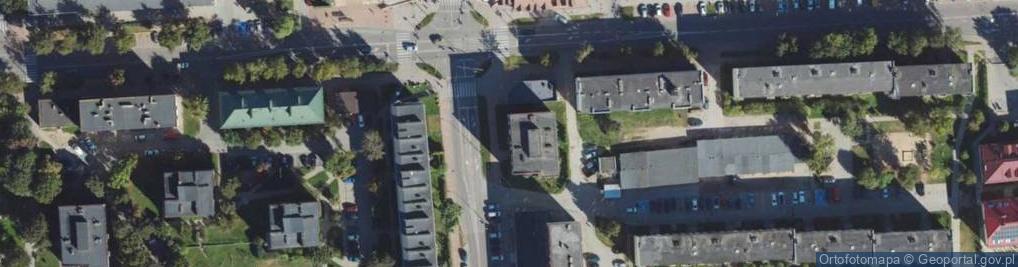 Zdjęcie satelitarne 1 Maja ul.