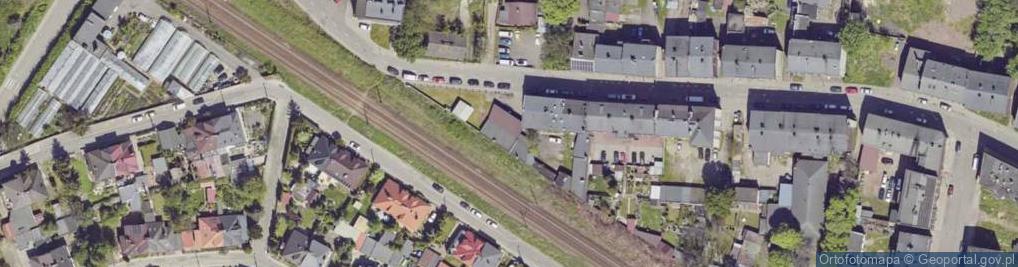 Zdjęcie satelitarne 1 Maja ul.