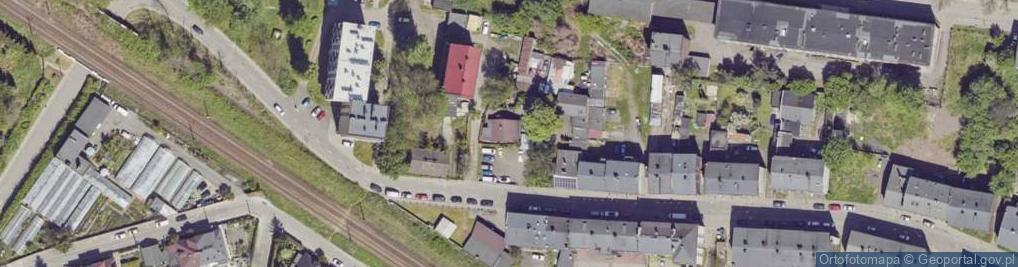 Zdjęcie satelitarne 1 Maja ul.