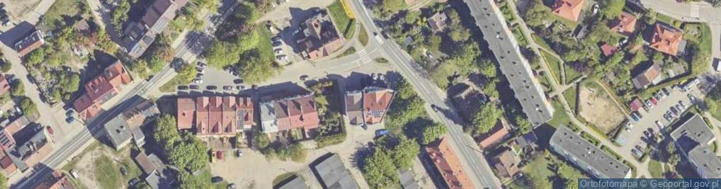 Zdjęcie satelitarne 1 Maja ul.